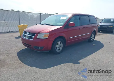 2008 Dodge Grand Caravan Sxt из США, поврежденный, VIN 1D8HN54P68B152603